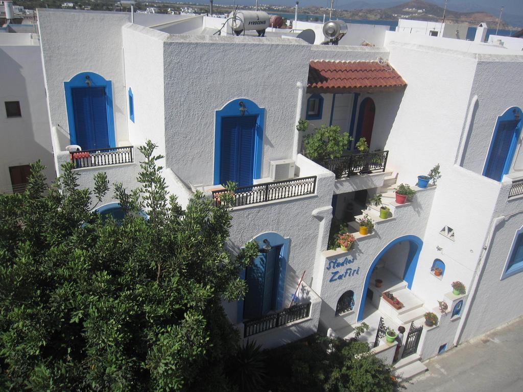 Studios Zafiri Naxos City Eksteriør billede